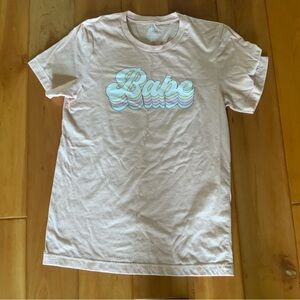 Event blossom Babe peach t shirt size M